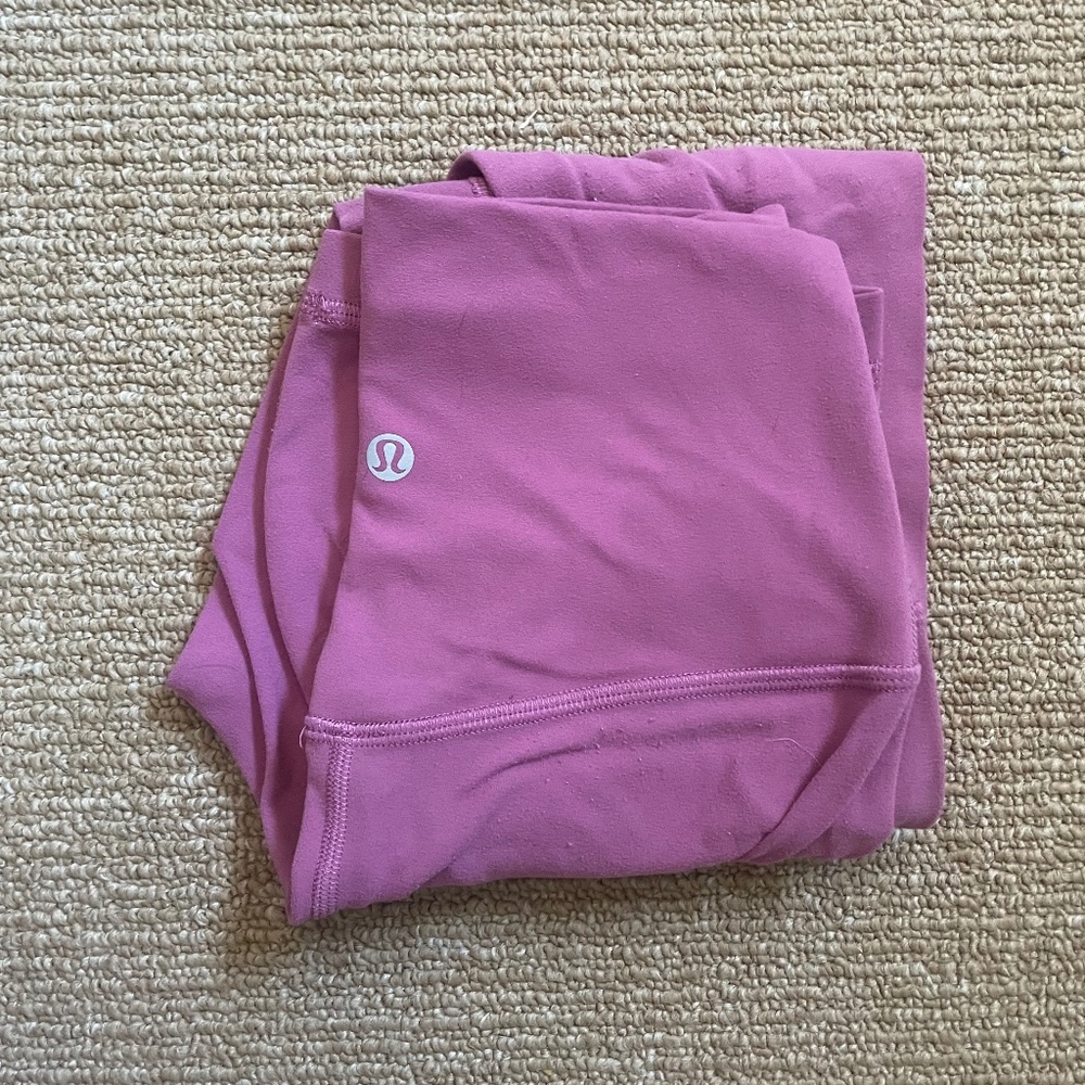 Dusty pink align pants size 2